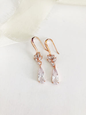 Cellis Diamond Drop Earrings